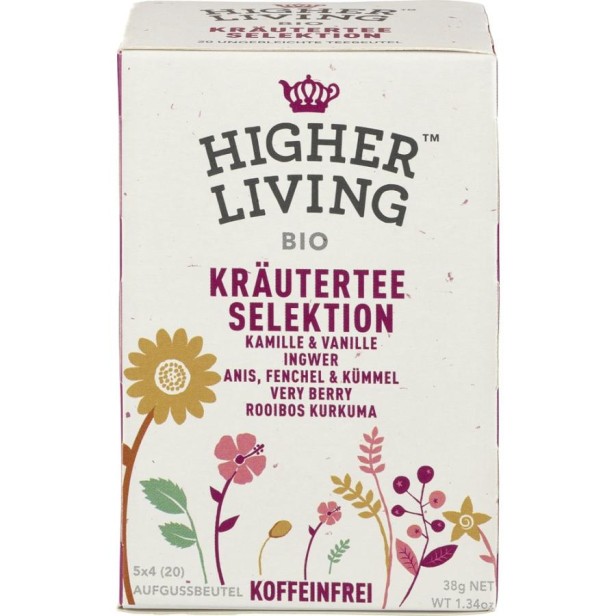 Selectie de ceaiuri din plante bio - 38 g