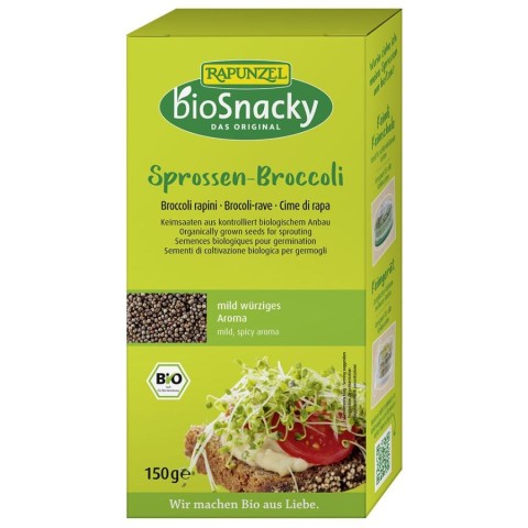 Leguminoase, Seminte de broccoli eco pentru germinat - 150 g, biomag.ro