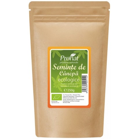 Pagina 3 Hrana sanatoasa, Seminte de canepa bio decorticate, 250g, biomag.ro