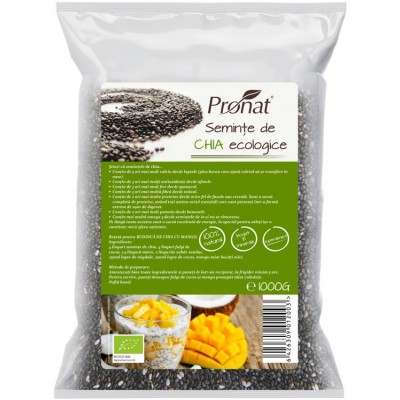 Seminte de chia bio, 1000g