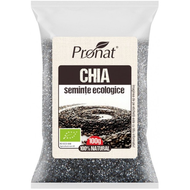 Seminte de chia bio, 100g