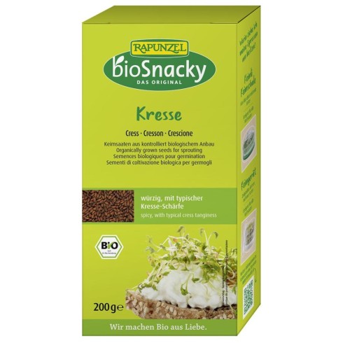 Seminte de creson ecologic pentru germinat - 200 g