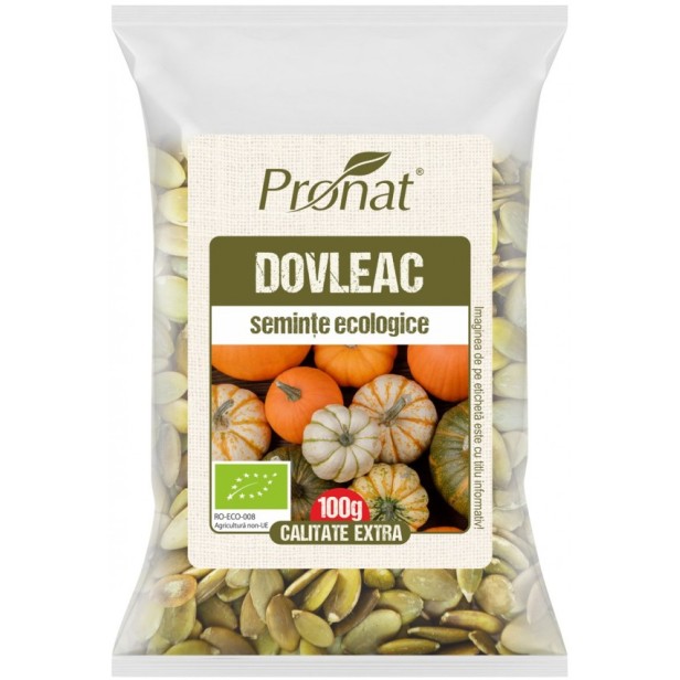 Seminte de dovleac bio, 100g