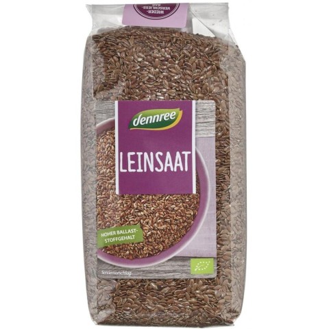 Seminte bio din plante oleaginoase, Seminte de in dennree - 500 g, biomag.ro