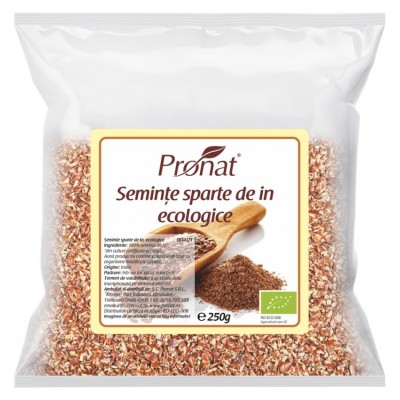 Seminte de in sparte bio, 250g