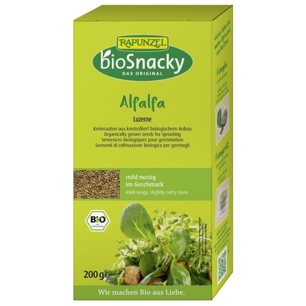 Seminte de lucerna bio pentru germinat - 200 g