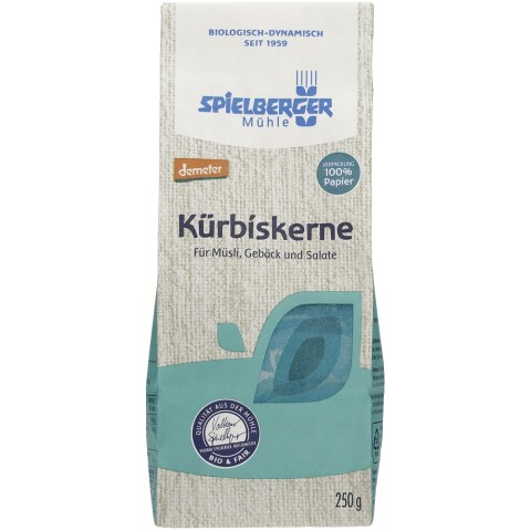 Spielberger, Seminte bio decojite de dovleac - 250 g, biomag.ro