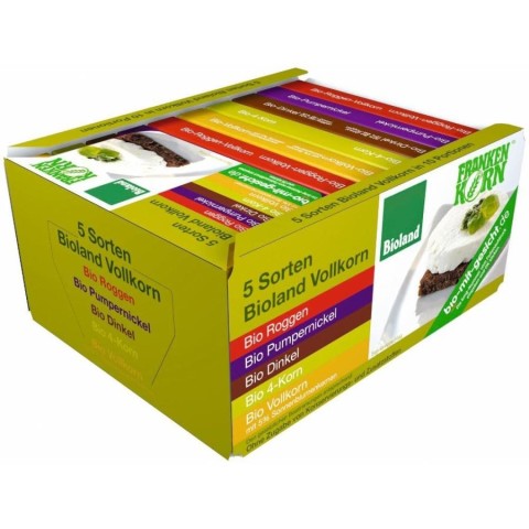 Paine bio, Set 5 sortimente de paine bio - 500 g, biomag.ro