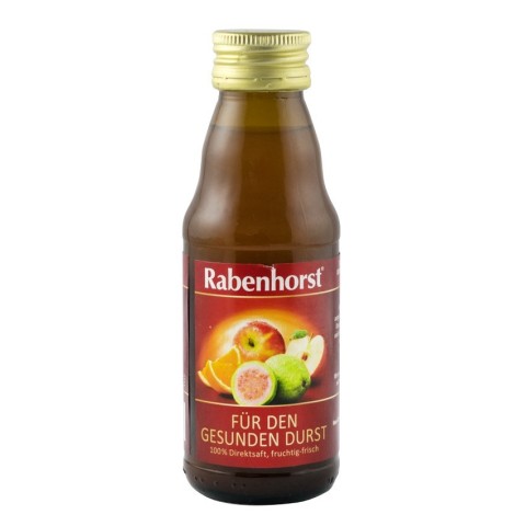 Rabenhorst, Sete sanatoasa, suc pur de mere, portocale si guave, 125ml, biomag.ro
