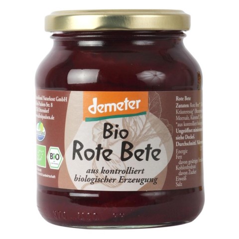Marschland, Sfecla rosie murata bio si demeter, 330g / 220g, biomag.ro
