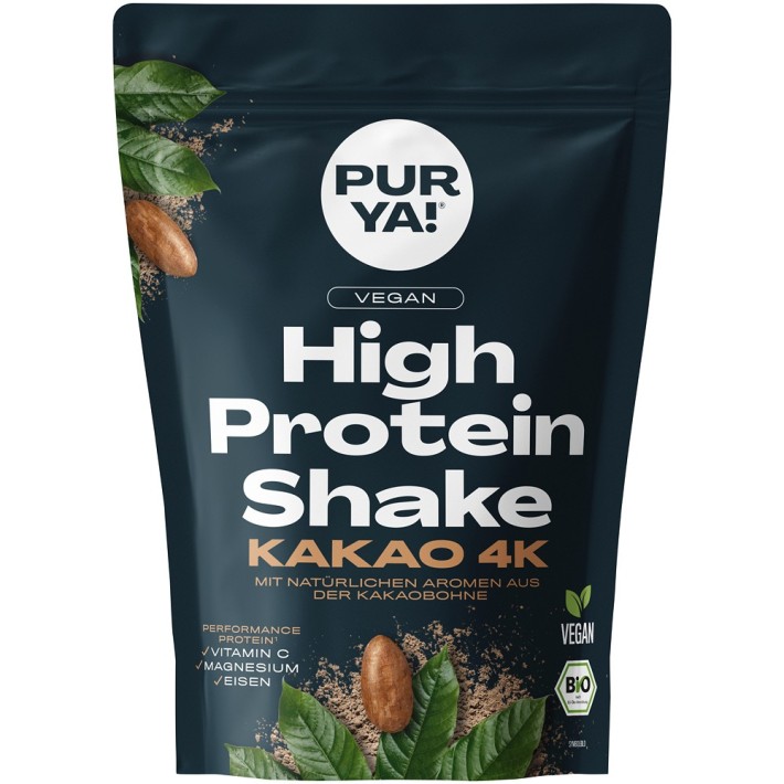 Shake proteic bio cu cacao vegan - 300 g  - Biomag.ro