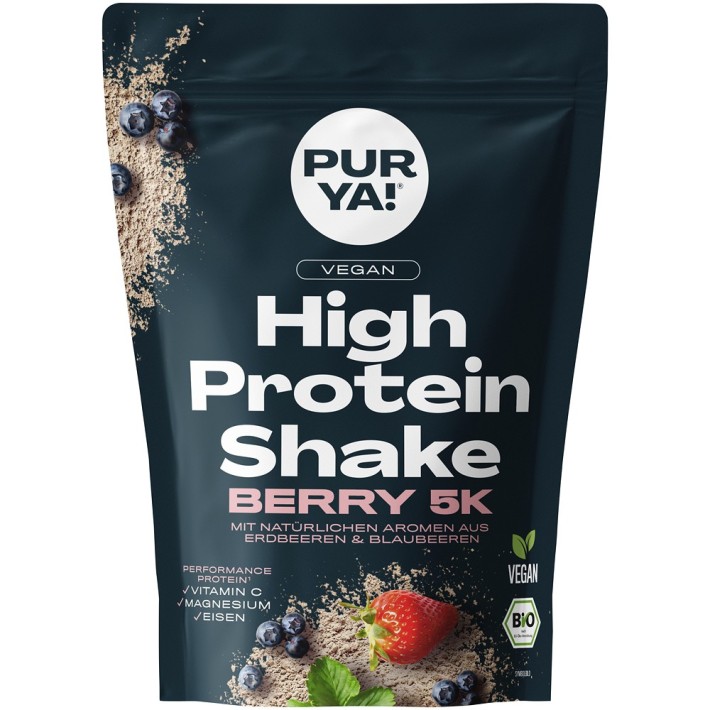 Shake proteic bio cu fructe vegan - 300 g  - Biomag.ro