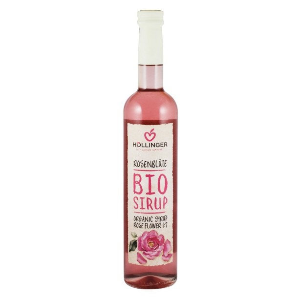 Sirop bio de trandafiri, 500ml
