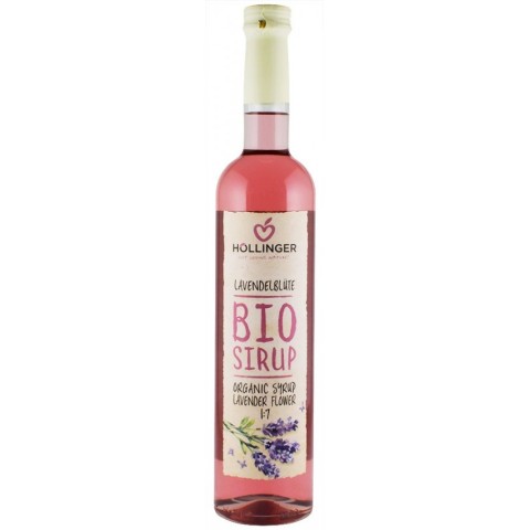 Hollinger, Sirop bio din flori de lavanda, 500ml, biomag.ro