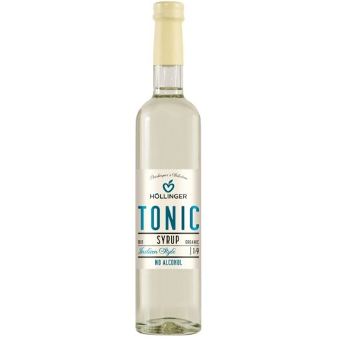 Hollinger, Sirop bio tonic 1:9 indian style, fara alcool, 500ml, biomag.ro