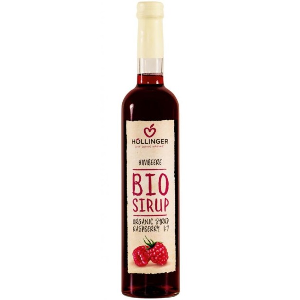 Sirop bio de zmeura - 500 ml