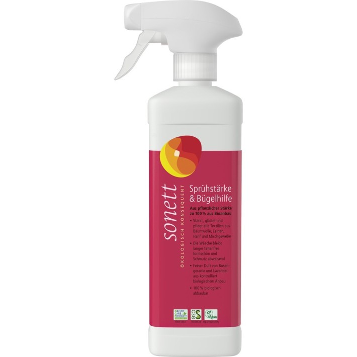 Solutie ecologica cu amidon pentru apretat haine - 500 ml  - Biomag.ro