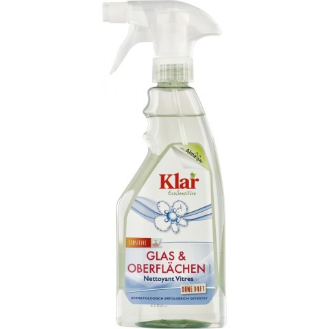 Detergenti pentru alergici, Solutie pentru curatat si degresat sticle cu pulverizator - 500 ml, biomag.ro