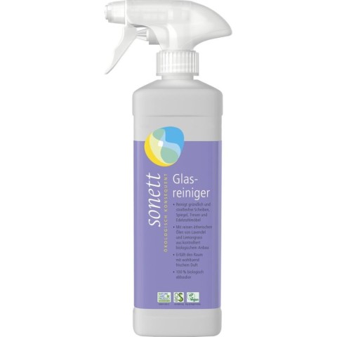 Curatare ecologica casa si bucatarie, Solutie pentru curatat sticle si ferestre cu pulverizator - 500 ml, biomag.ro