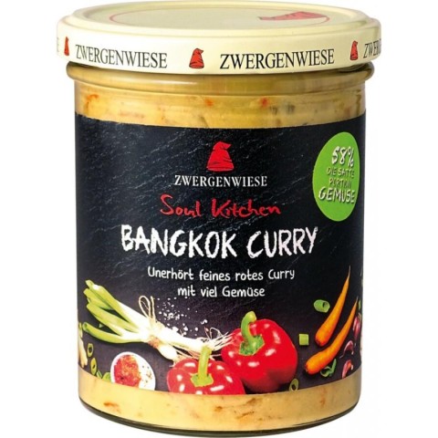 Zwergenwiese, Sos bangkok curry fara gluten - 370 g, biomag.ro