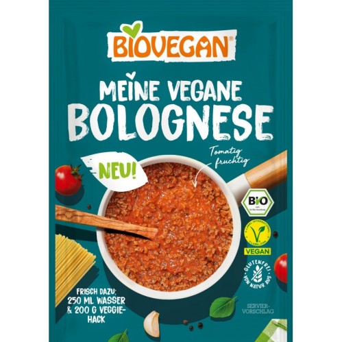 Sos bio bolognese, vegan, 28g