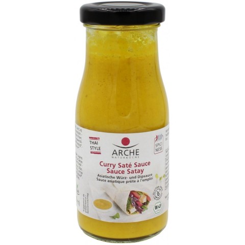 Mancare asiatica bio, Sos bio curry sate, 130ml, biomag.ro