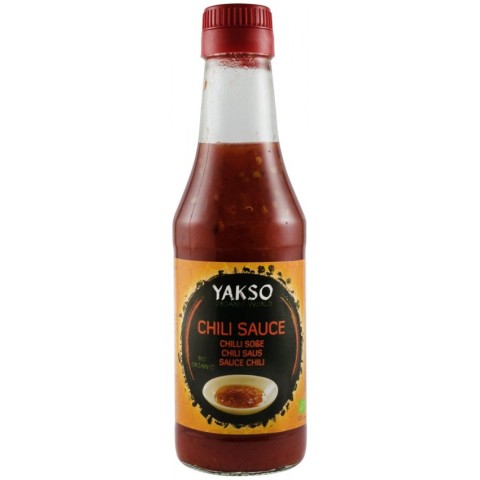 Yakso, Sos bio de chili, 240ml, biomag.ro