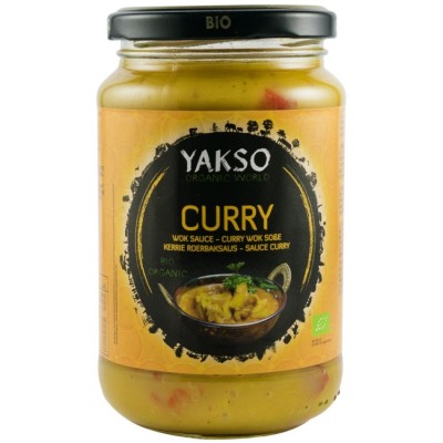Sos bio de curry pentru wok, 350g