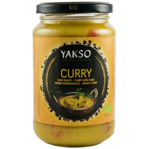 Yakso, Sos bio de curry pentru wok, 350g, biomag.ro