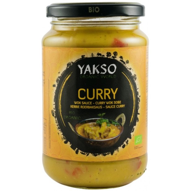 Sos bio de curry pentru wok, 350g