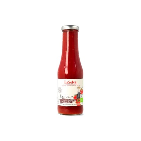 LaSelva, Ketchup bio cu otet balsamic, 340g, biomag.ro