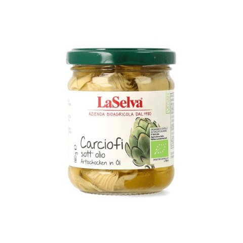 LaSelva, Anghinare bio in ulei, 180g, biomag.ro