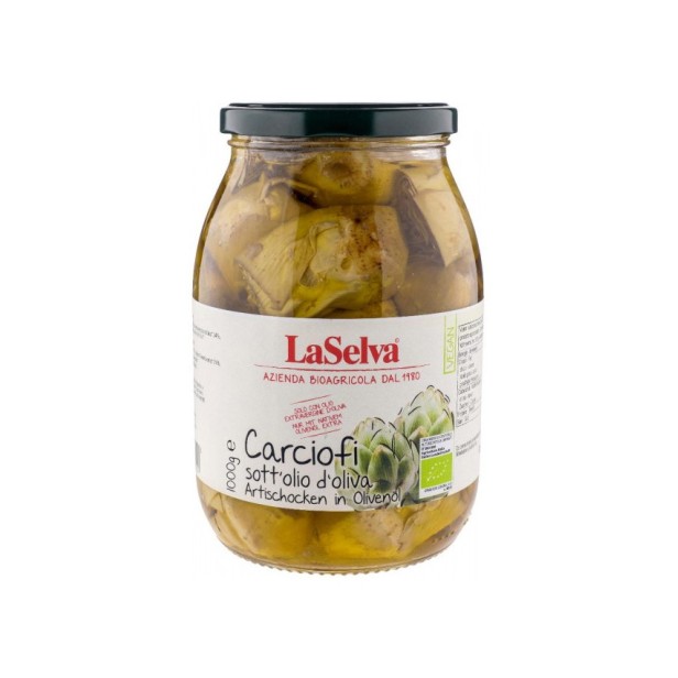 Anghinare bio in ulei de masline, 1kg