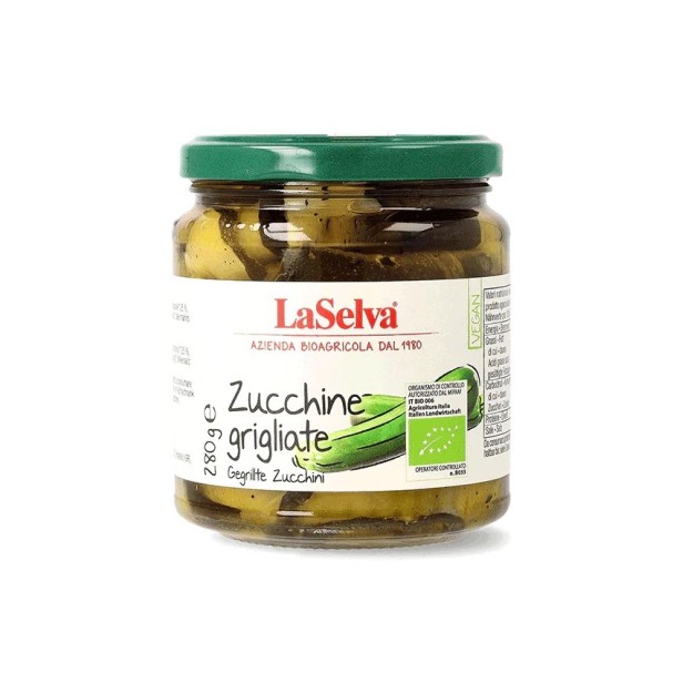 Zucchini bio la gratar in ulei, 280g