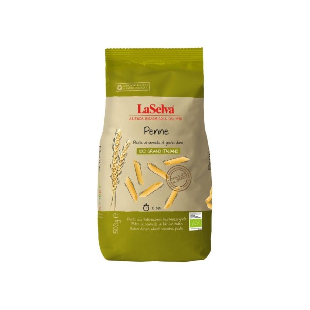 Penne bio din grau dur, 500 g