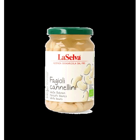 LaSelva, Fasole cannellini bio fiarta, 340g, biomag.ro