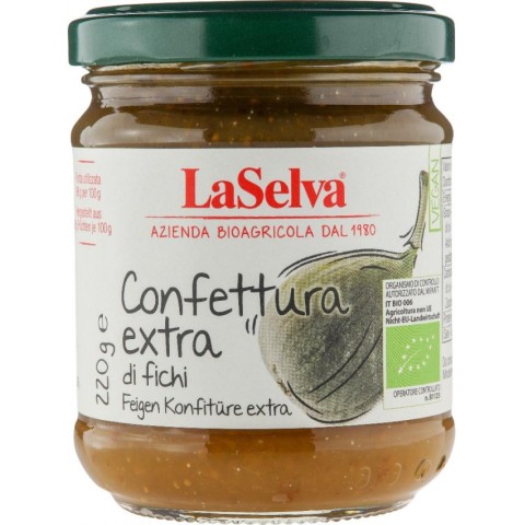 Produse vegane si de post, Dulceata bio extra de smochine, 220g, biomag.ro