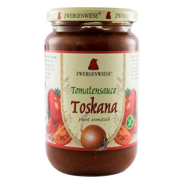 Sos bio de rosii toskana, 340g