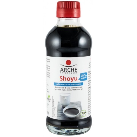 Arche Naturküche - Asia, Sos bio de soia shoyu, 25% mai putina sare 250ml, biomag.ro