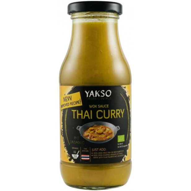 Sos bio pentru wok thai curry, 240ml