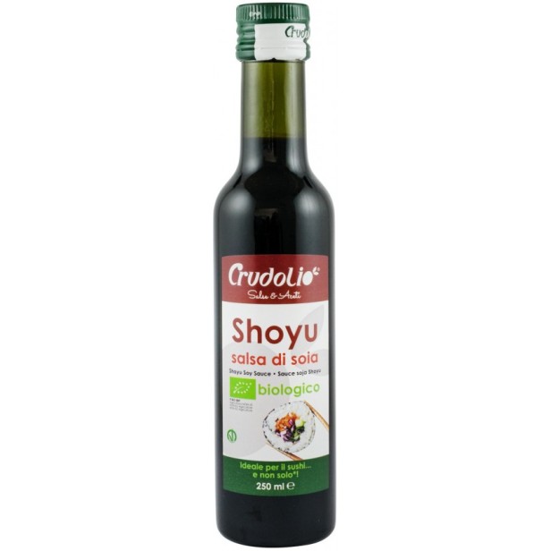 Sos de soia bio shoyu 250ml crudolio