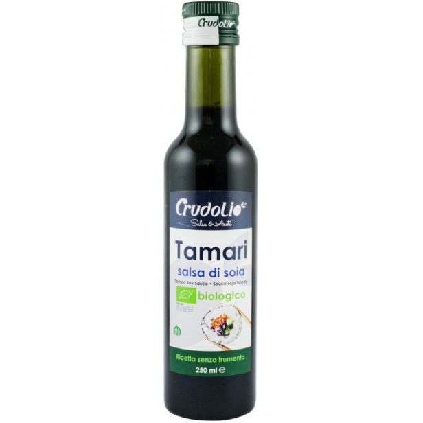 Sos de soia bio tamari 250ml crudolio