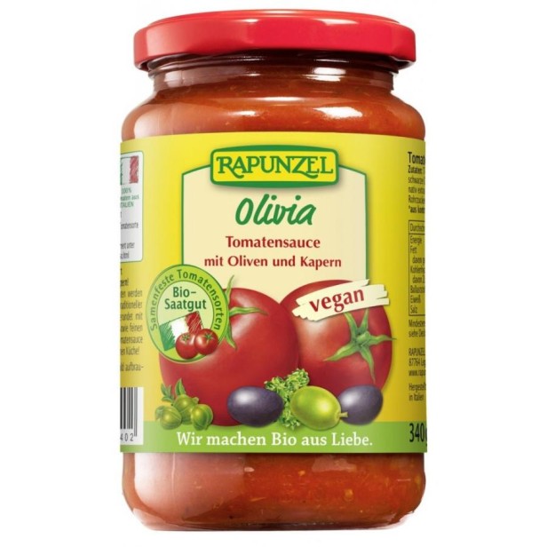 Sos de tomate olivia bio - 370 g