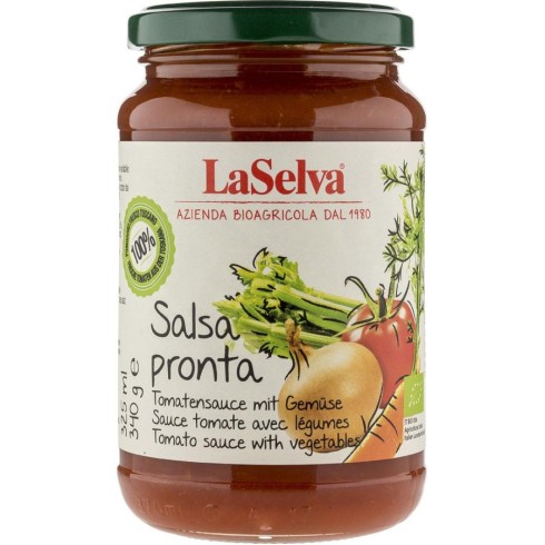 Sos rosii cu legume bio salsa pronta - 340 g