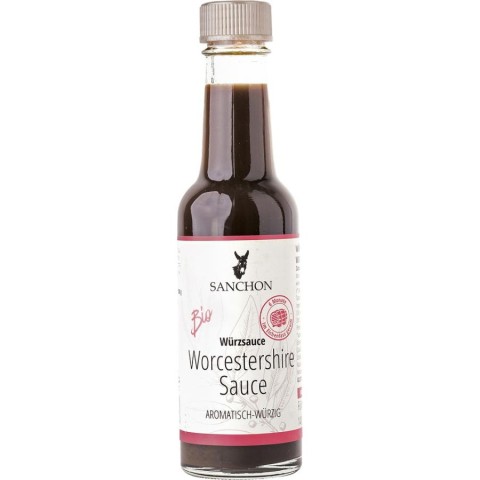 Sosuri bio, Sos bio worcestershire picant fara gluten - 140 ml, biomag.ro
