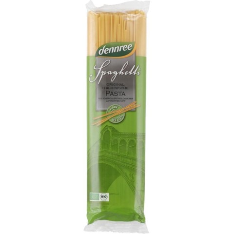 Paste bio din grau, Spaghete din grau dur bio - 500 g, biomag.ro