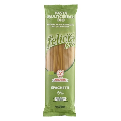 Felicia, Spaghetti bio multicereale, 500g, biomag.ro