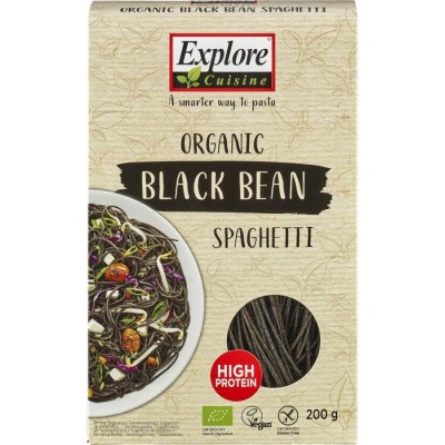 Spaghetti din soia neagra bio fara gluten - 200 g