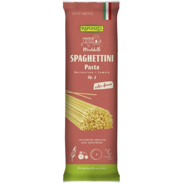 Spaghetti semola bio extra subtiri - 500 g