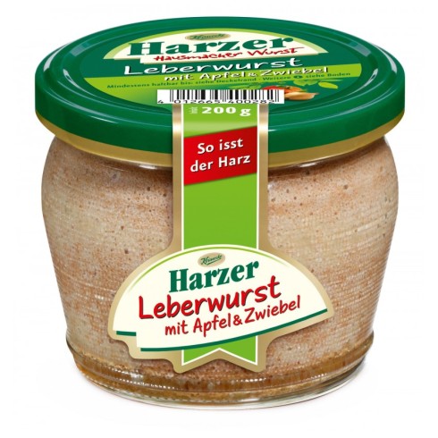 Specialitate din carne de porc, cu ficat, mere și ceapa, 200g